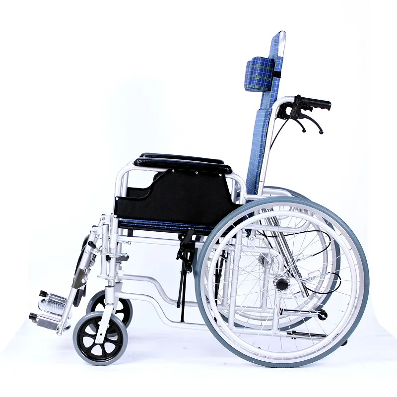 Reclining High Back Aluminium Manual Wheelchair - Image 3