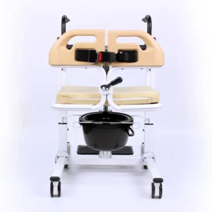 Hydraulic Transfer Commode Wheelchair