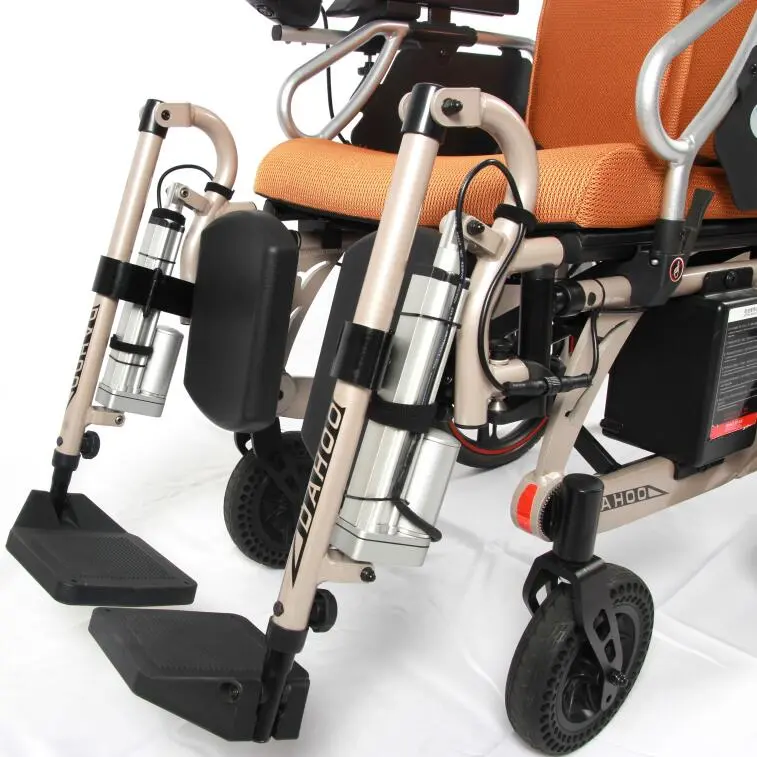 Upgraded Aluminum Automatic Wireless Remote Control Electric Wheelchair - Image 5
