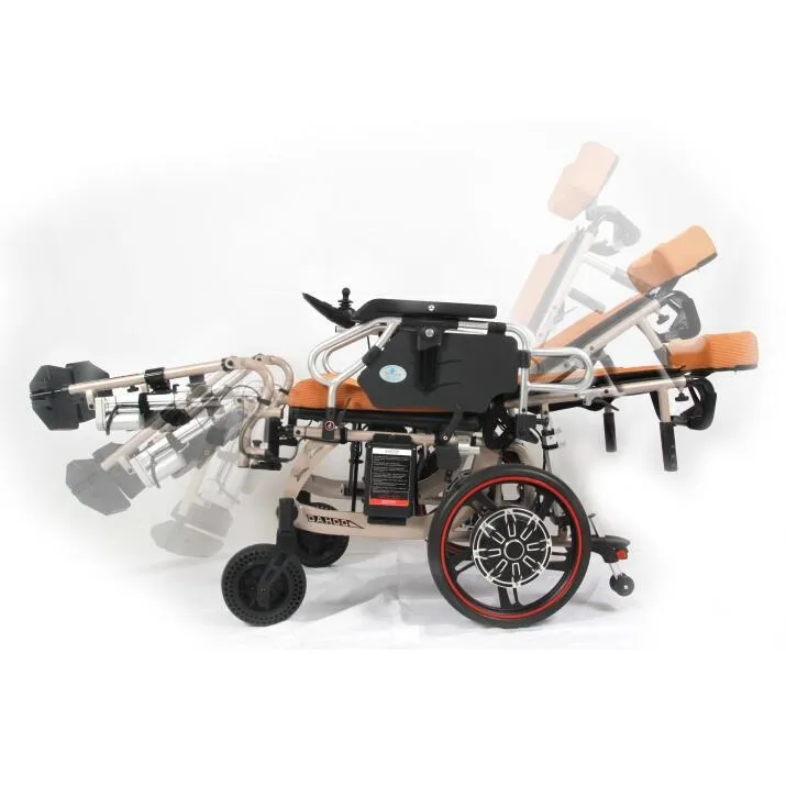 Upgraded Aluminum Automatic Wireless Remote Control Electric Wheelchair - Image 3