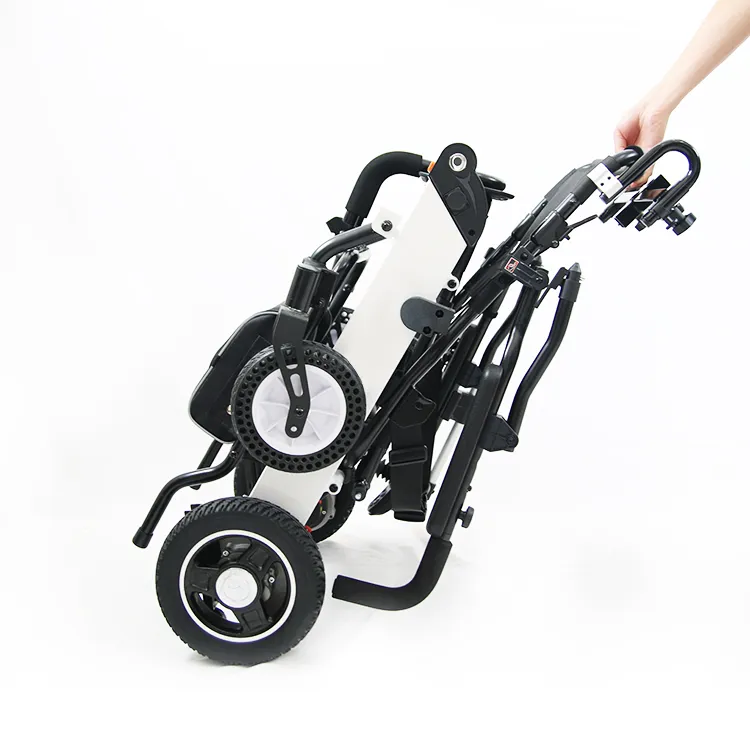 2023 China training foldable power wheelchair for disabled - Image 2