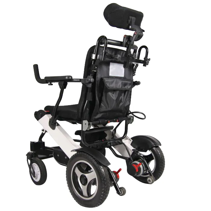 2023 China training foldable power wheelchair for disabled - Image 3