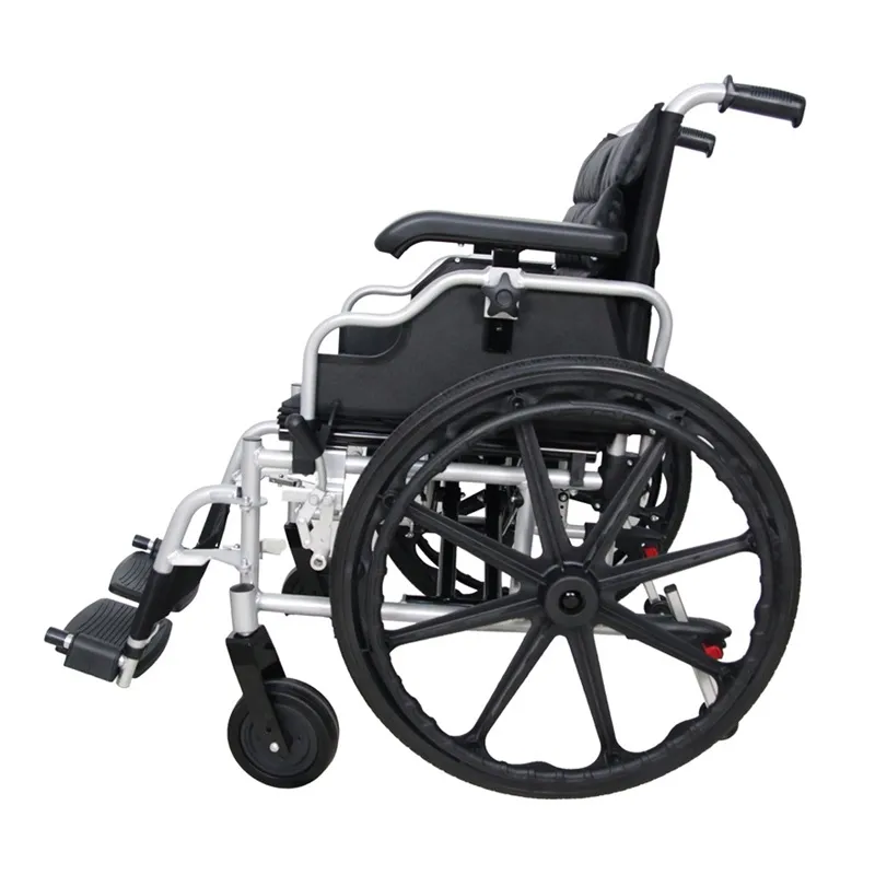 Folding Aluminium Manual Wheelchair - Image 3