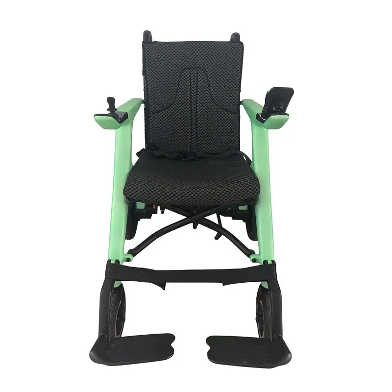 Minimalist and Innovative Carbon Fiber Electric Wheelchair - Image 5