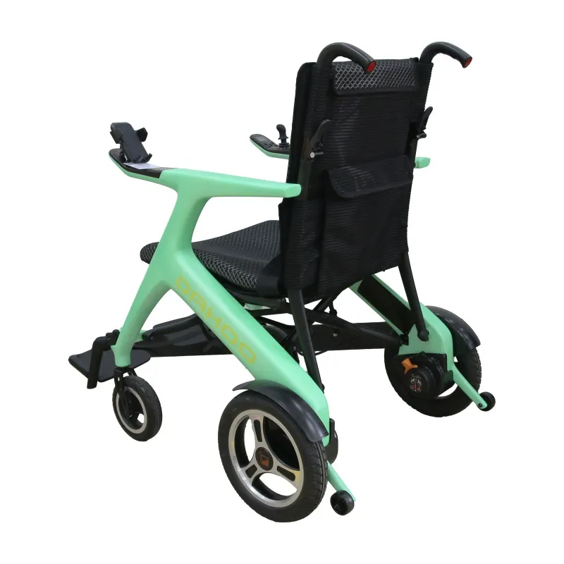 Minimalist and Innovative Carbon Fiber Electric Wheelchair - Image 4