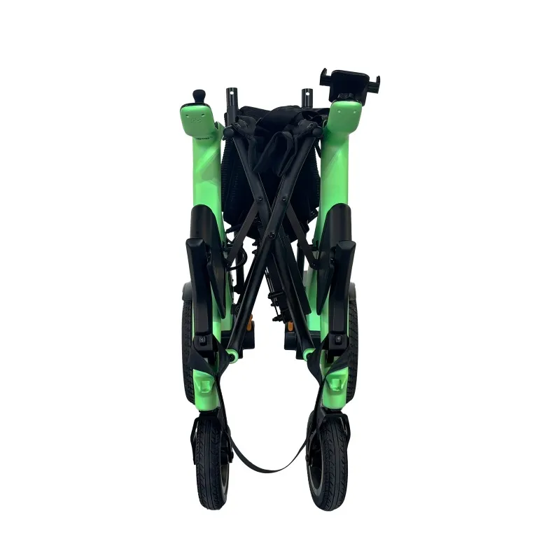 Minimalist and Innovative Carbon Fiber Electric Wheelchair - Image 3