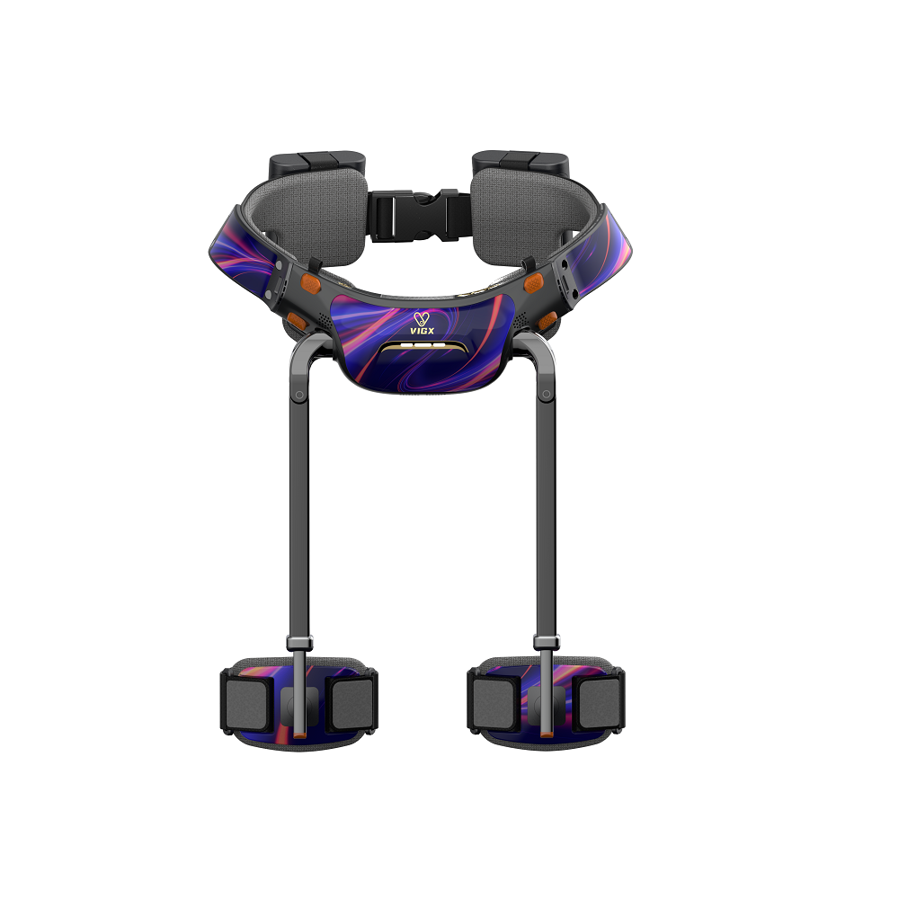 Comfortable Fit Exoskeleton for Walking with a Quick On/Off Exoskeleton Robot Suit for Running